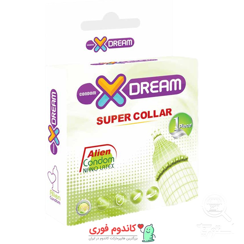 کاندوم فضایی اره ماهی ایکس دریم مدلsuper collar