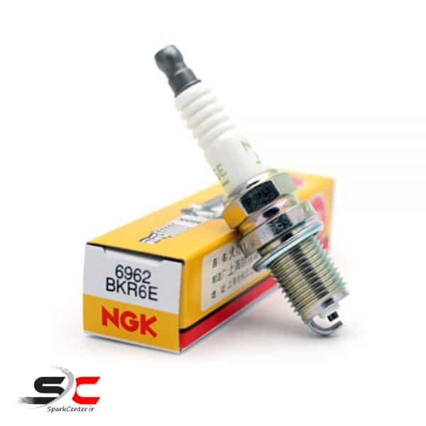 شمع پایه کوتاه تک پلاتین نیکل ان جی کا NGK BKR6E 6962
