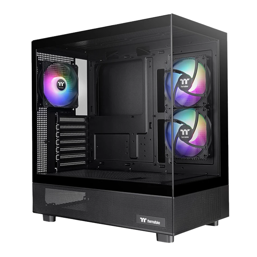 کیس کامپیوتر ترمالتیک مدل VIEW 270 PLUS TG ARGB Black