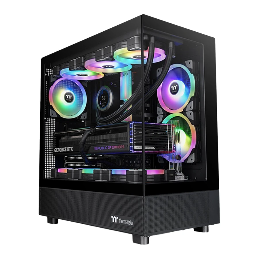 کیس کامپیوتر ترمالتیک مدل VIEW 270 TG V2 ARGB Black