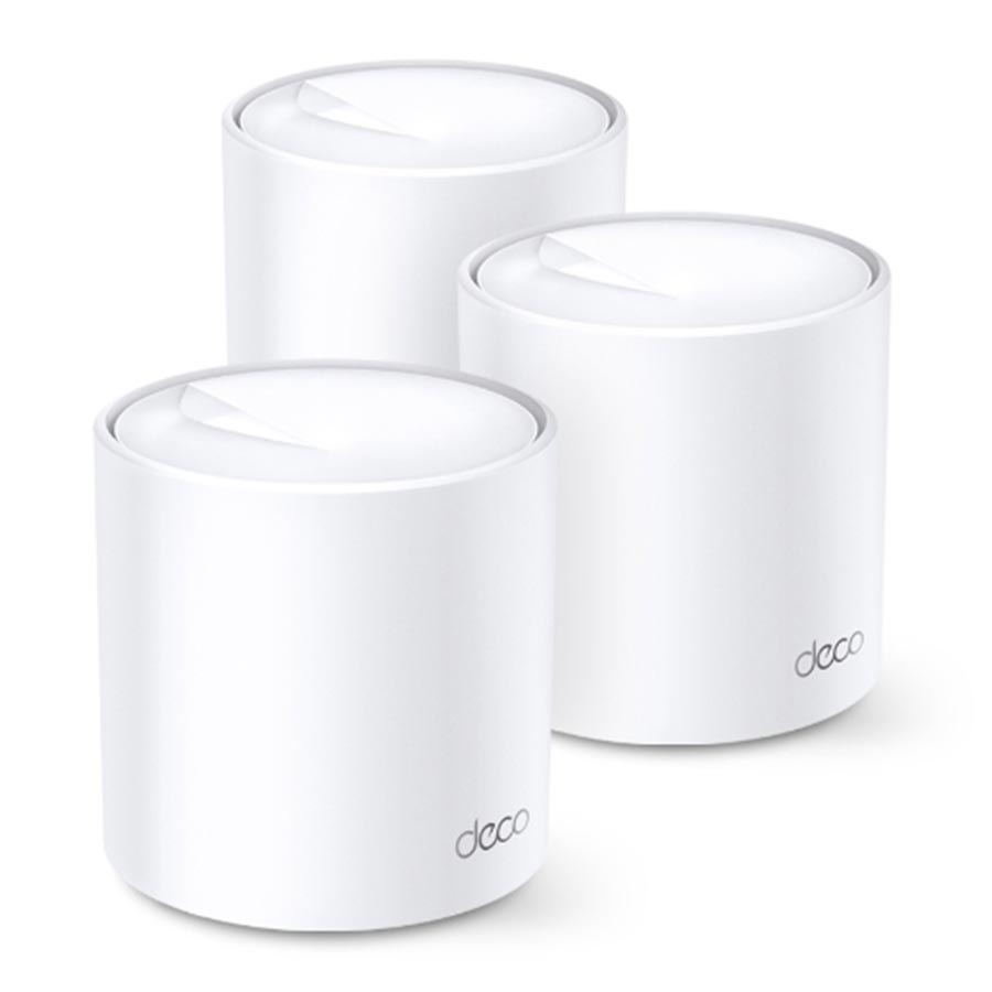 روتر و اکسس پوينت بیسیم و دوباند گیگابیت AX1800 تی پی لینک مدل Deco X20 (3-Pack)