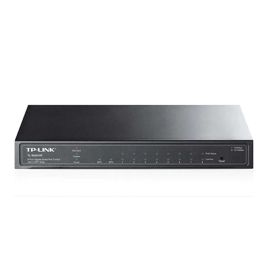 سوئیچ 8 پورت گیگابیت و دسکتاپ تی پی لینک مدل TL-SG2210P
