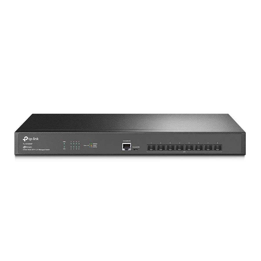 سوئیچ 8 پورت گیگابیت و مدیریتی تی پی لینک مدل TL-SX3008F