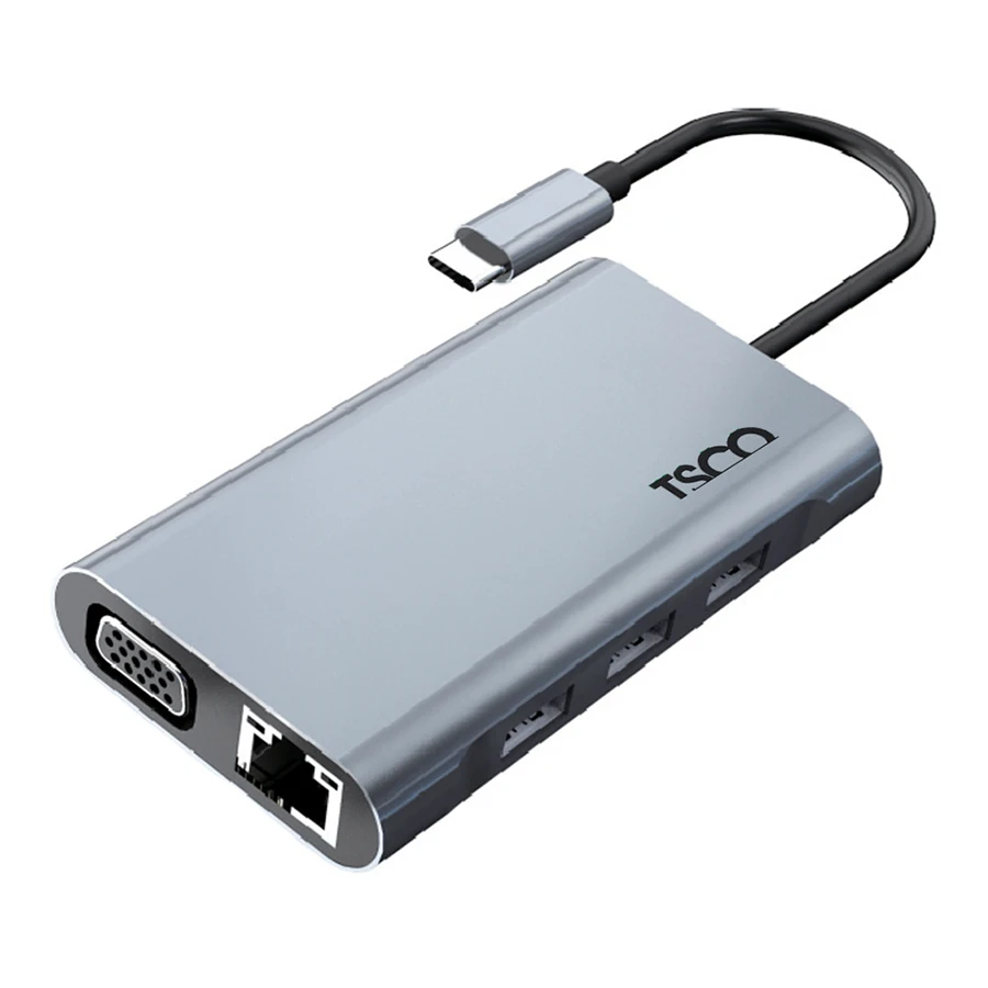 هاب USB-C هفت پورت تسکو مدل THU 1171