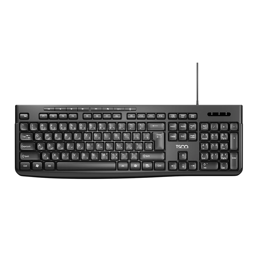 کیبورد باسیم تسکو مدل TK 8025