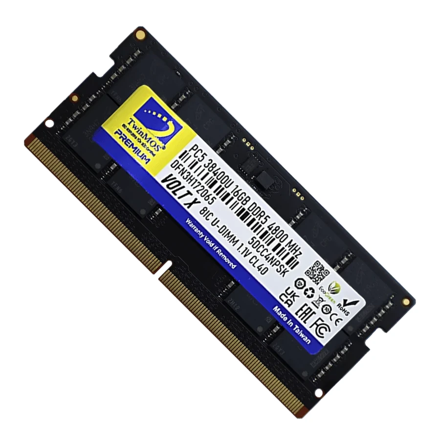 رم لپ تاپ تویین موس مدل VOLTX 16GB 4800MHz CL40 DDR5
