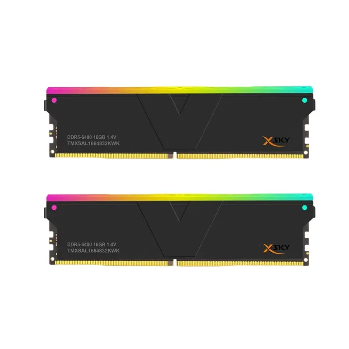 رم وی کالر دو کاناله XSky RGB 32GB (2 x 16GB) DDR5 5600 CL28