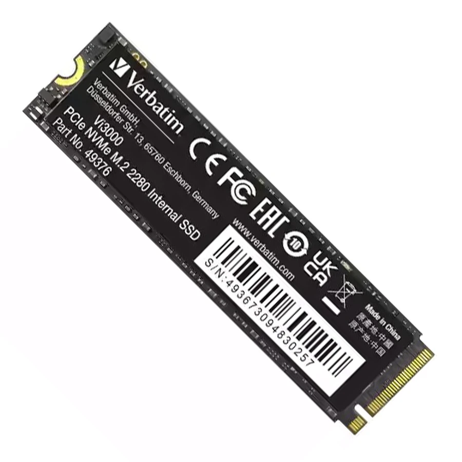 اس اس دی 256 گیگابایت ورباتیم مدل VI3000 M.2 2280 PCIe NVMe