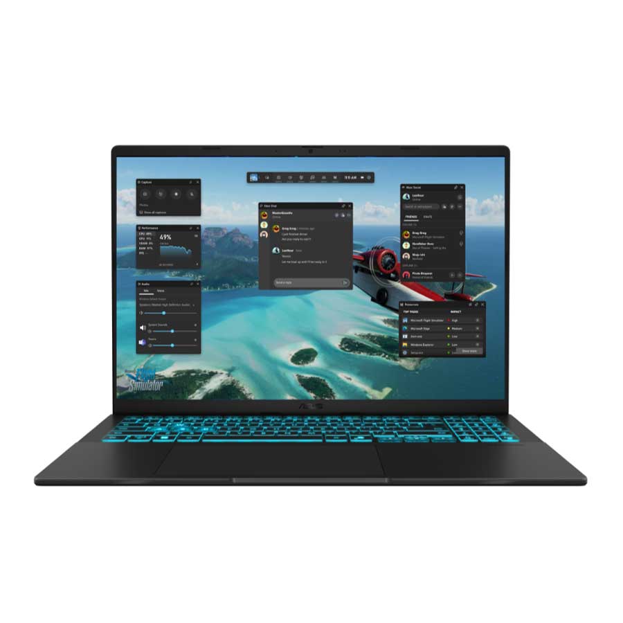 لپ تاپ 16 اینچ ایسوس V16 V3607VM Core 5 210H/512GB SSD/16GB/RTX5060 8GB
