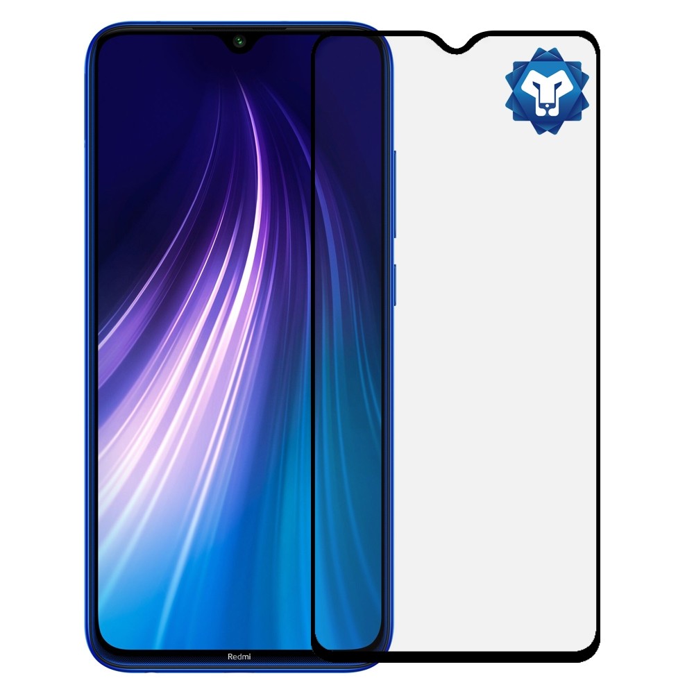 محافظ صفحه نمایش فول چسب با پوشش دهی کامل گوشی شیائومی Redmi Note 8 مدل لیتو دی پلاس