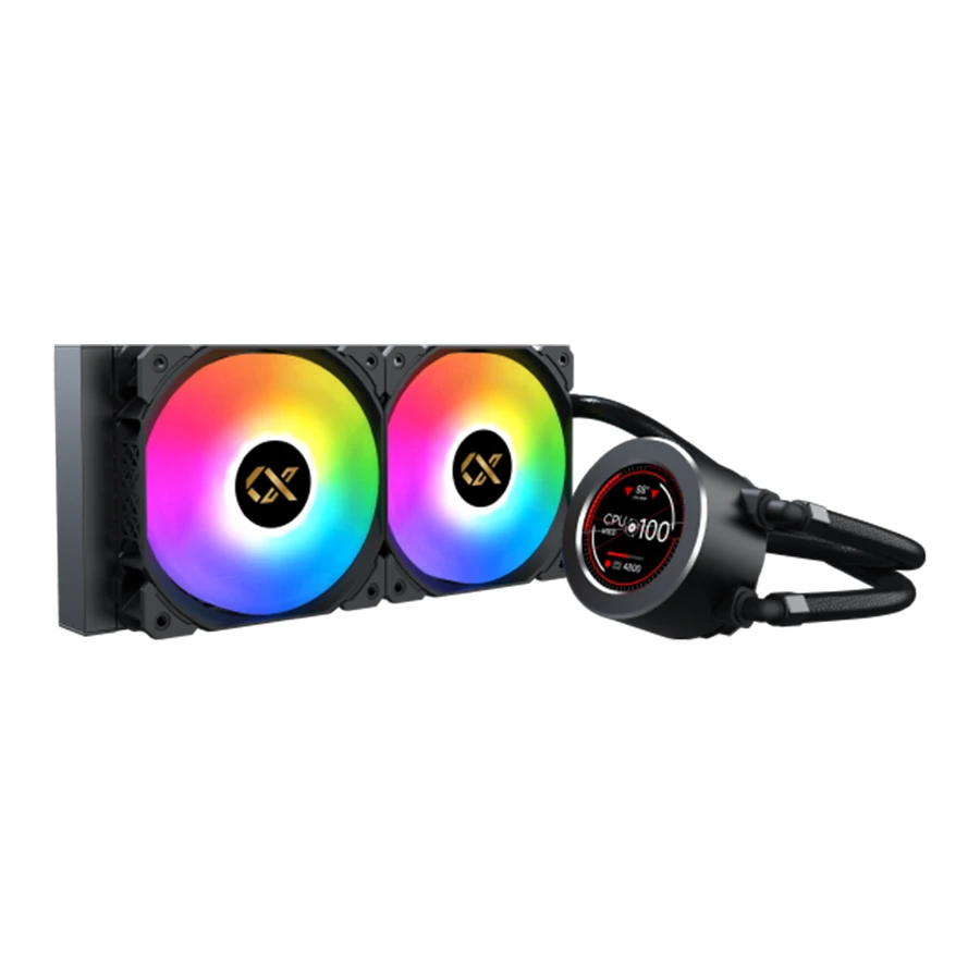 خنک کننده مایع پردازنده زیگماتک مدل FROZR-O II 240 ARGB Black