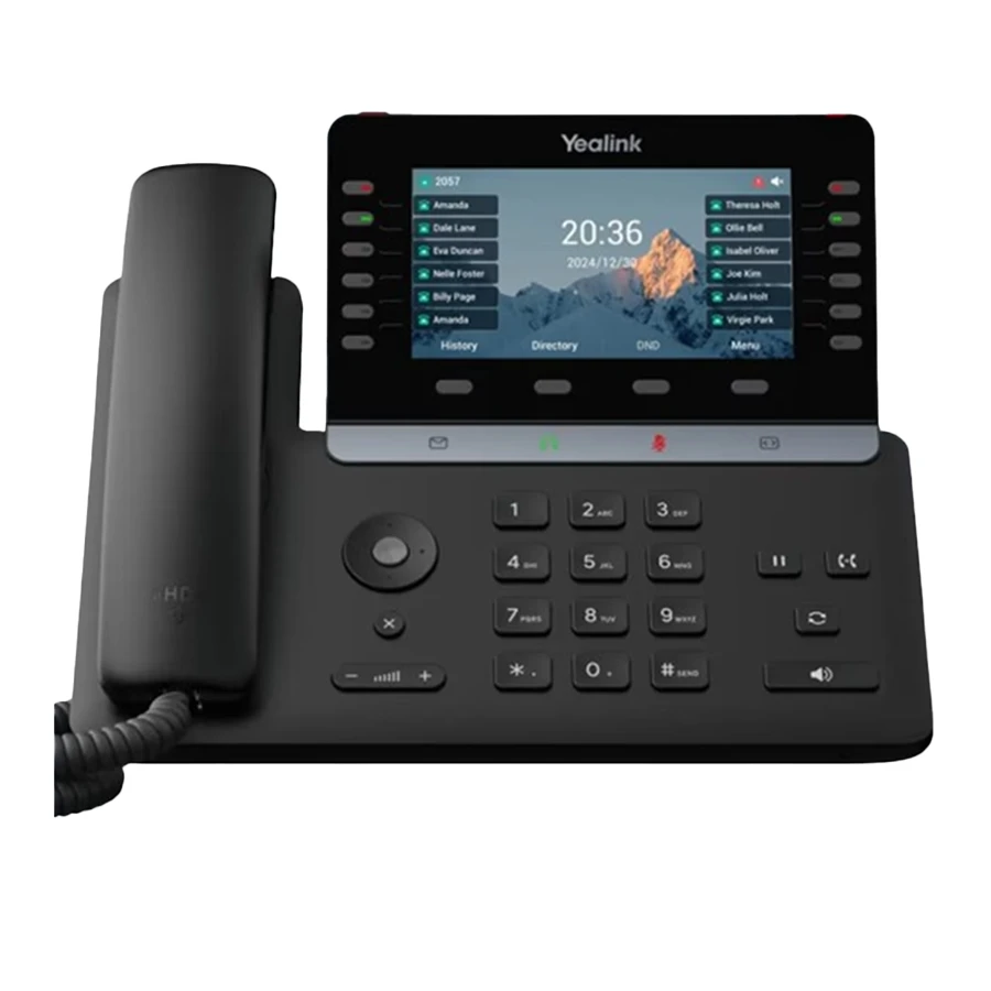 گوشی تلفن تحت شبکه یالینک مدل SIP-T85W