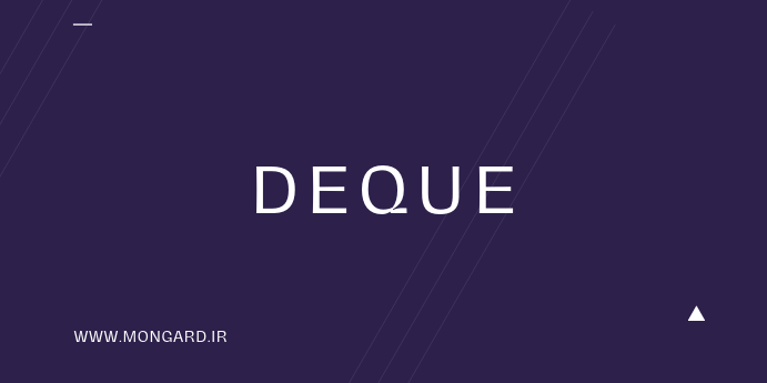 ویدیو آموزش deque در پایتون