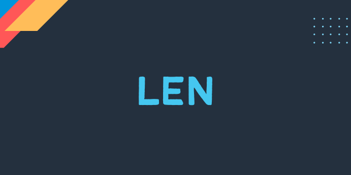 ویدیو آموزش تابع len در پایتون