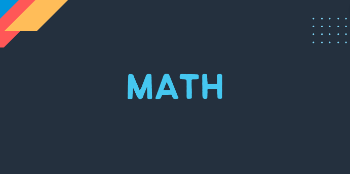 انجام عملیات های ریاضی با کتابخانه math پایتون