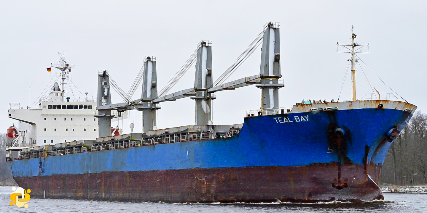 Mooring deck accident on board the cargo vessel Teal Bay