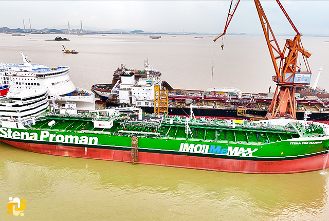 تحویل دومین نفت‌کش سایز متوسط با سوخت متانول به Proman Stena