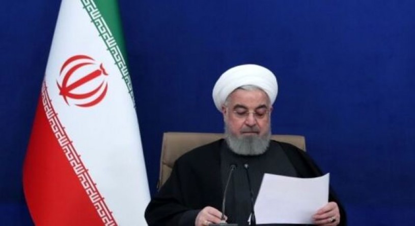 نگاه خشمگین روحانی به وزیر بهداشت +عکس