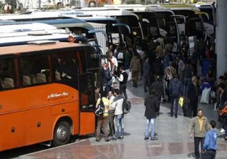 قیمت بلیت اتوبوس در پی تعطیلی تهران افزایش یافت