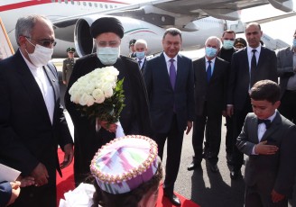 حجت‌الاسلام رئیسی وارد تاجیکستان شد