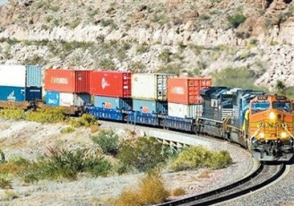 صادرات ۱۲۰ هزار تن کالا از خطوط ریلی استان گلستان