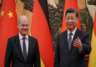 پاسخ صدراعظم آلمان درباره چرایی سفر به چین