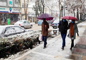 کاهش دمای شدید تهران