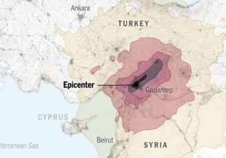 وقوع ۷ زمین‌لرزه جدید در جنوب ترکیه