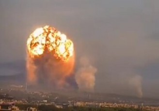 روسیه فرودگاه کی یف را بمباران کرد