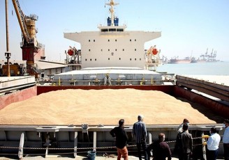 واردات دو فروند کشتی گندم از روسیه به ایران