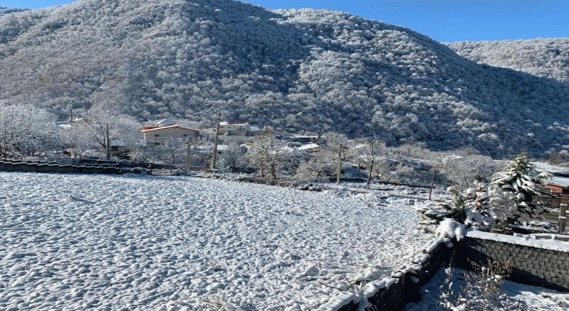 حال و هوای مازندران زمستانی شد