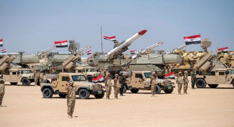 آماده باش و موضع گیری ارتش مصر در مرز غزه