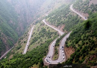 جاده چالوس بازگشایی شد