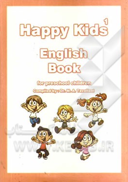 Happy kid's English book for preschool children