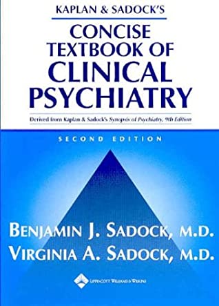 Kaplan & Sadock's comprehensive textbook of psychiatry