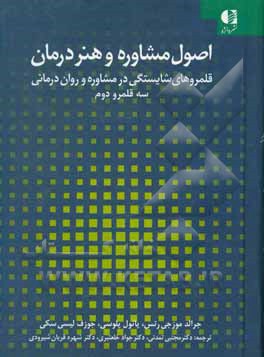 اصول مشاور و هنر درمان: قلمروهای شایستگی در مشاوره و روان درمانی: سه قلمرو دوم