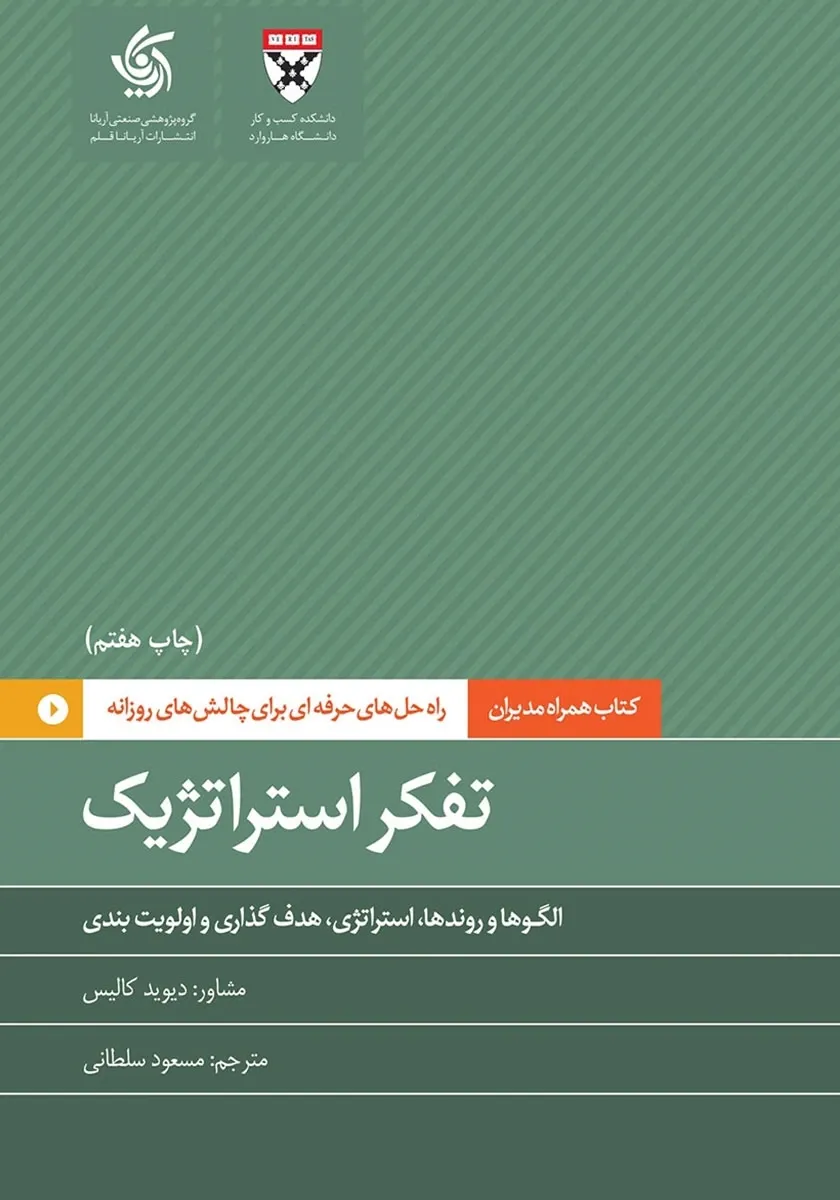 تفکر استراتژیک: الگوها و روندها، استراتژی، هدف گذاری و اولویت بندی