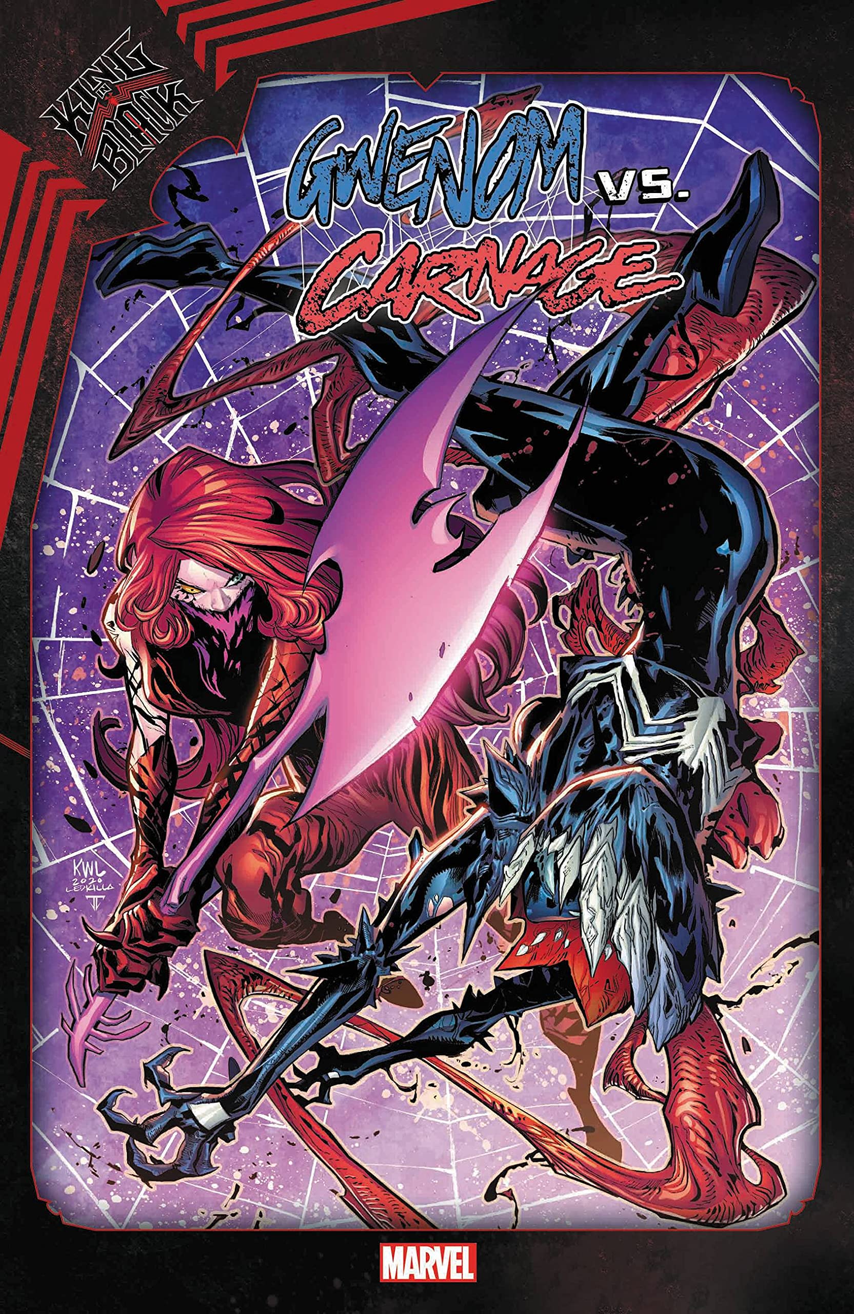 King in Black Gwenom Vs. Carnage