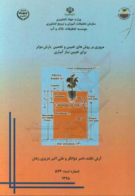 مروری بر روش های تعیین و تخمین مقدار بارش موثر در تعیین نیاز آبیاری